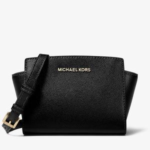 Michael Kors Selma Mini Saffiano Leather Crossbody